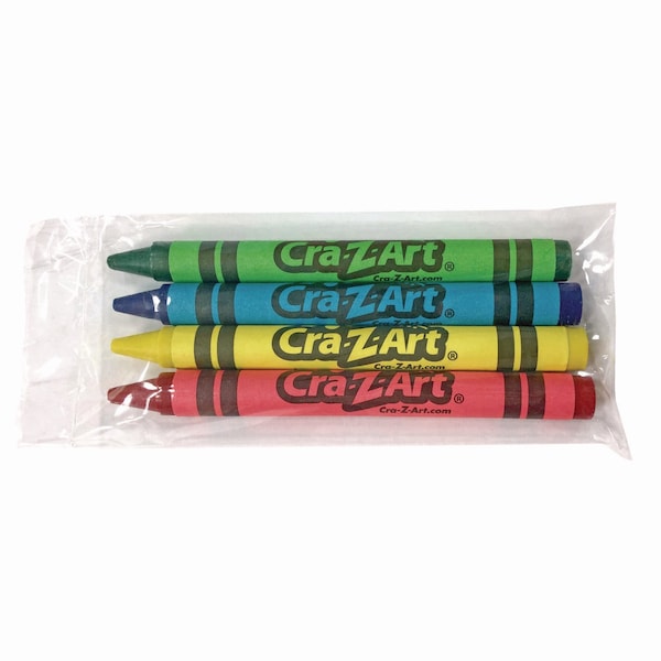 crayon Cra-Z-Art Washable Crayons, Assorted, PK4 10314200 | Zoro